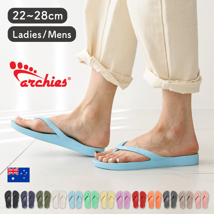 ARCHIES/ アーチサポートトングサンダル – おとなのsasayaca